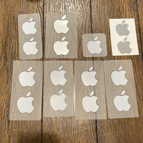🆕 Apple Official Authentic Apple Logo sticker decals - Picture 1 of 1